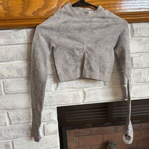 Gymshark Gray Crop Top